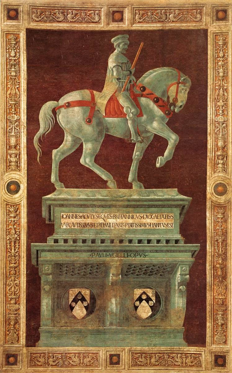 Monumento funerario a Sir John Hawkwood - Duomo di Firenze